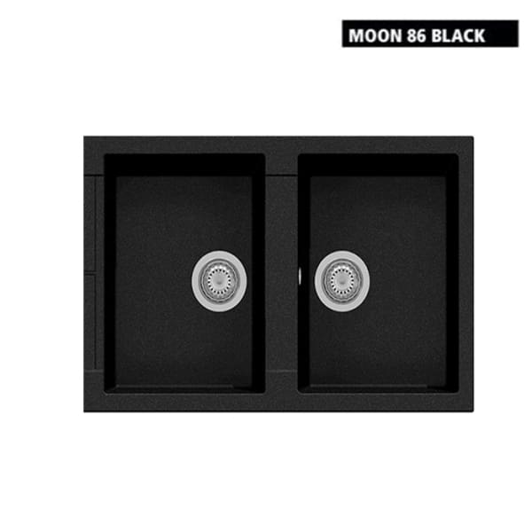 Evier de cuisine Infinity (86X50) (MOON 86 BLACK) Evier de cuisine Infinity (86X50) (MOON 86 BLACK)